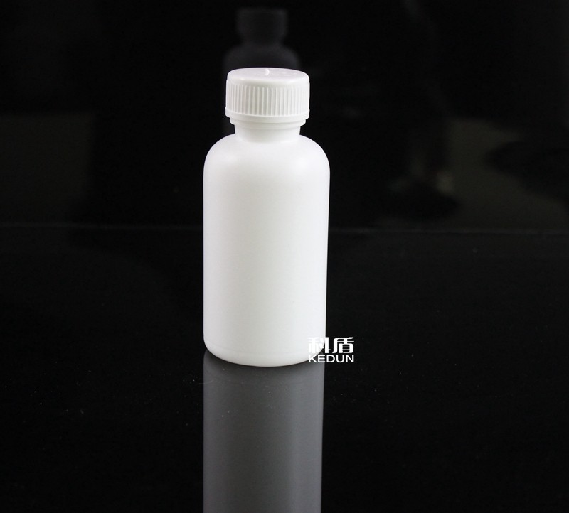 厚款塑料小口瓶细口瓶试剂瓶样品瓶100ml 无刻度