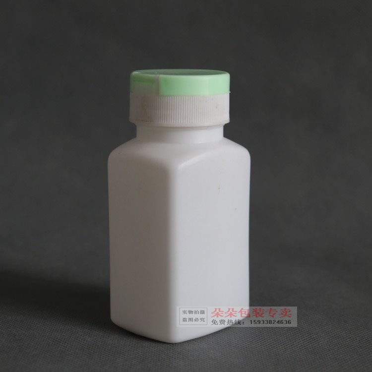 150克（g）加厚塑料瓶 片剂瓶 安利瓶 PE胶囊瓶 100粒胶囊瓶 方瓶