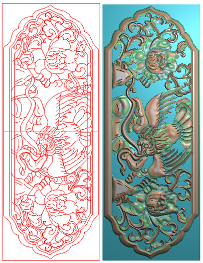 精雕 浮雕图 雕刻 精雕线图 汗嘎日迪 源文件 JDP【JD700】