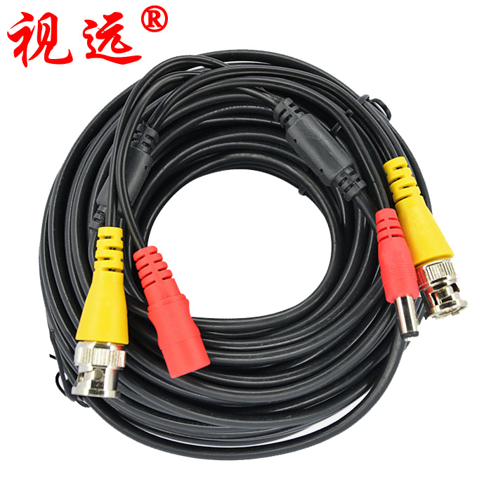 ÊÓÔ¶¼à¿ØÒ»ÌåÏßÊÓÆµµçÔ´2ºÏ1³ÉÆ·ÏßBNC+DC¼à¿ØÑÓ³¤Ïß10Ã×20M 30M