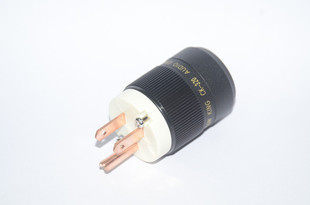 纯紫铜电源插头插尾CK AUDIO 320 KING COW