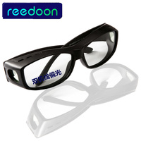 Reedoon3D眼镜双机线偏影院专用偏光3D立体眼镜加厚影院眼镜近视