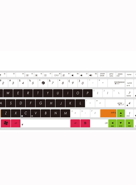 华硕笔记本电脑键盘保护膜 GL551 N501J G58JM GL552JX FL5500LD