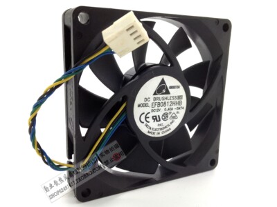 Delta/台达 EFB0812HHB 8015 12V 0.4A 四线PWM温控功能