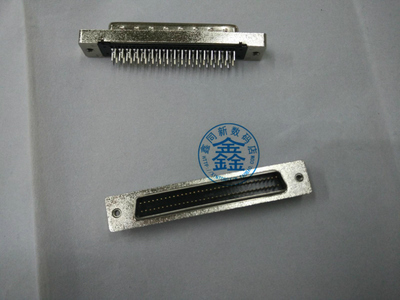SCSI-Ⅲ HPDB68P公接头 68芯接插件公座  SCSI插头 直插 180度