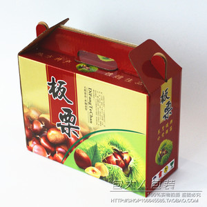 栗子礼盒板栗箱油栗礼品盒包装盒栗子纸箱水果纸箱纸盒子外包装