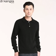 Di kangra / Dekaijia áo len cashmere áo len phần đầu mỏng áo len giản dị áo len nam mùa thu - Áo len Cashmere