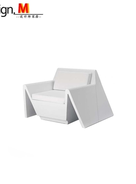 Design.M创意设计师家具rest longue chair/玻璃钢户外休闲沙发椅