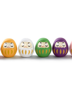 日本祈福达摩小摆件吉签