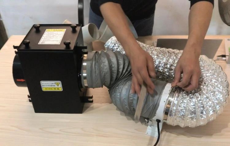 新风系统空气净化器家用除雾霾PM2.5过滤箱净化箱 壁挂新风换气机