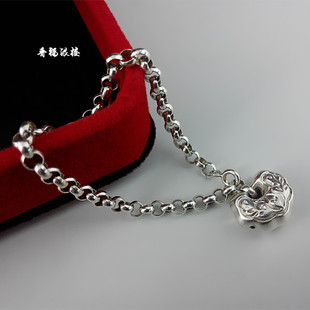 晋福银楼925纯银纯手工手链脚链 宝宝儿童纯银手链脚链