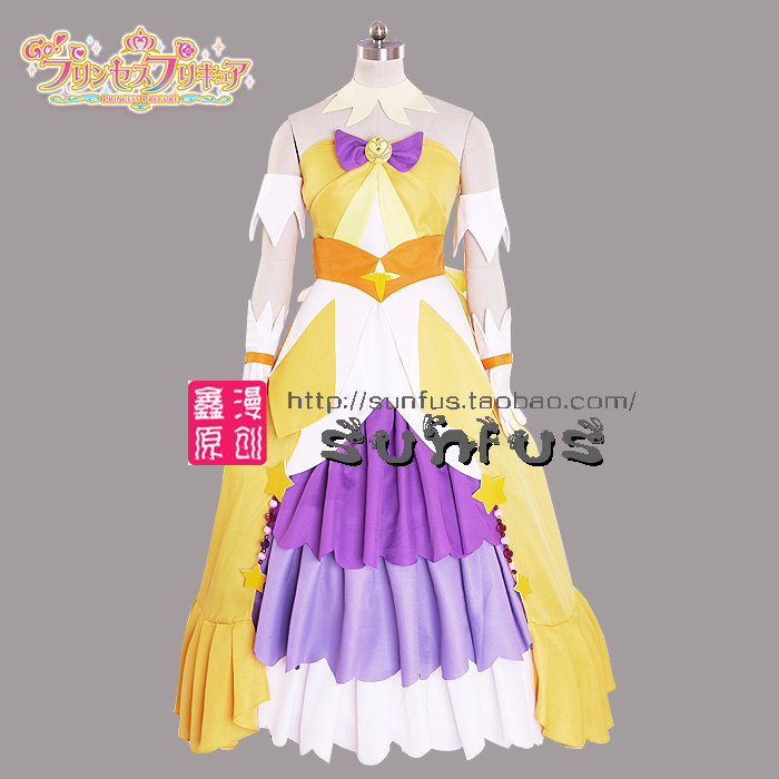 Go!PRINCESS光之美少女 天之川绮罗 Cure Twinkle cosplay服装