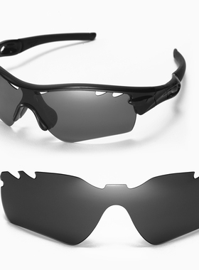 WALLEVA偏光锯齿镜片适用眼镜雷达Radar Path型号OO9051