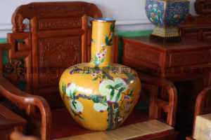 工厂直销全手工珐琅景泰蓝花瓶开业出国商务礼品结婚礼品聘礼