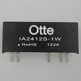 直流稳压24V变双路12V DCDC隔离电源模块 IA2412S-1W 热卖