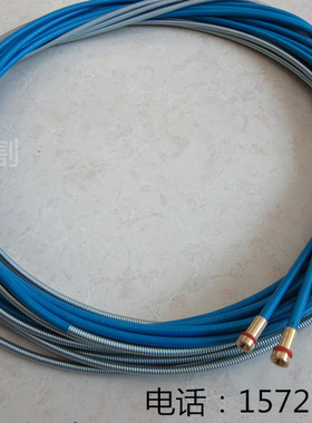 水冷二保气保电焊机配件宾采501D水冷焊枪送丝管碳钢焊丝导丝管