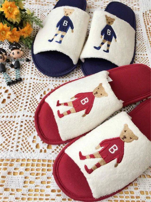 Pantoufles enfants en suède - Ref 1012505 Image 1