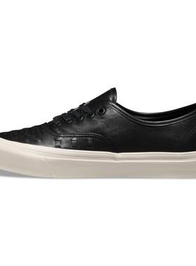 vans皮质春季系带休闲鞋