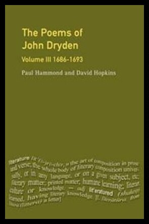 【预售】The Poems of John Dryden: Volume 3: 16