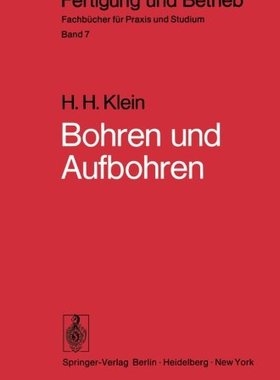 【预订】Bohren Und Aufbohren: Verfahren, Bet...