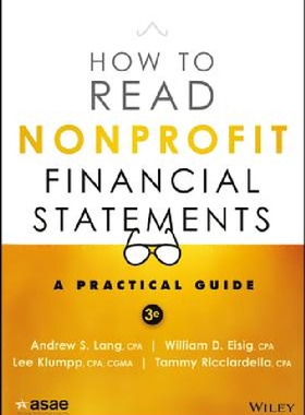 【预订】How to Read Nonprofit Financial Stat...