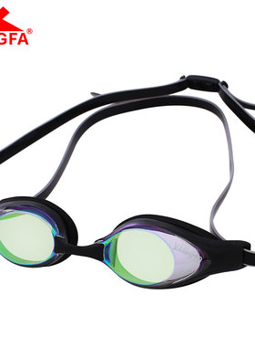 英发正品 防雾防紫外线 竞赛比赛款游泳眼镜Y333AFV镜型较小