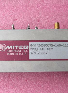 MITEQ UMD30C75-140-1100-5B-38978 140MHz SMA 射频微波振荡器