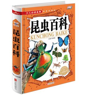 奇趣科普昆虫世界百科全书少儿读物少儿童书 昆虫百科彩图版 公司正版 北京联合出版 小学生新课外书科普书籍 全1册精装