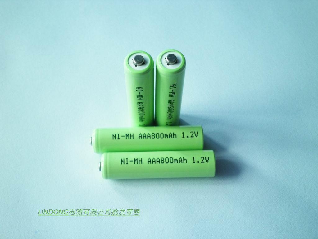 镍氢7号充电电池AAA800mAh1.2V