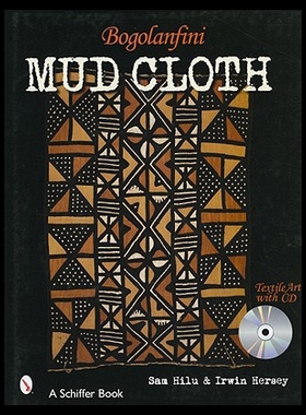 【预售】Bogolanfini Mud Cloth [With CDROM]