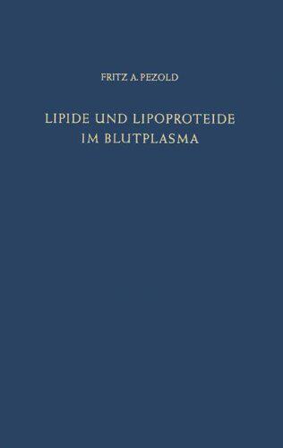 【预订】Lipide Und Lipoproteide Im Blutplasm...