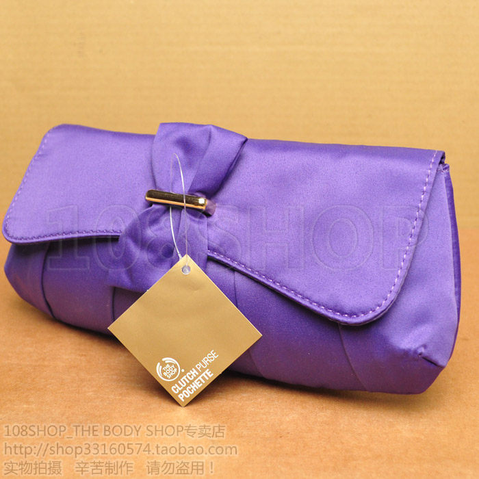 英国THE BODY SHOP白麝香紫色典雅化妆包-超精美限量款|msdalam kategori Alat solek/minyak wangi/kecantikan, Alat-alat Kecantikan, Makeup/Alat kecantikan - dari Buy2taobao.com untuk memberikan perkhidmatan ejen Taobao profesional membeli