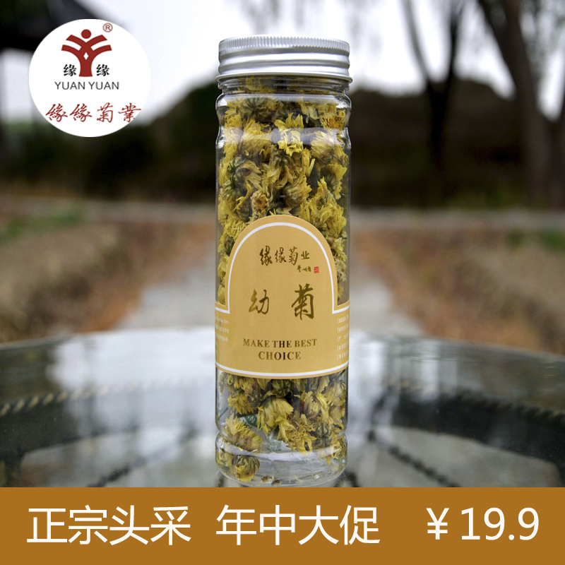 缘缘菊业花草茶杭白菊花茶 桐乡2024特级优质幼菊  厂家直销