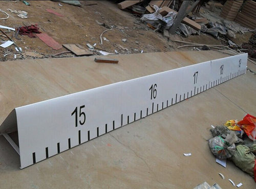 跳高测量尺实木跳高木尺丈量尺