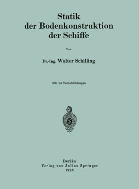 【预订】Statik Der Bodenkonstruktion Der Schiffe