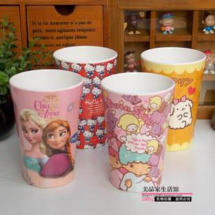 双子星布丁狗麦昆创意可爱卡通仿瓷杯子密胺水杯马克杯情侣刷牙杯