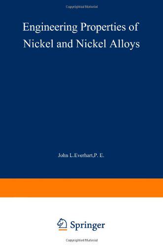 【预售】Engineering Properties of Nickel and Nickel Alloys