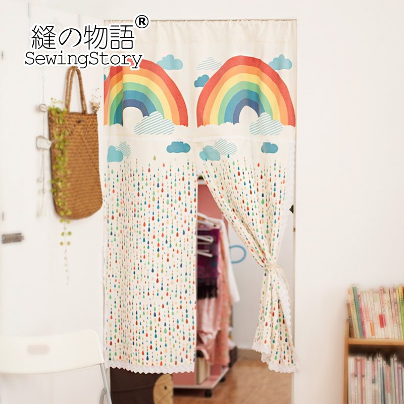 缝物语 雨后的彩虹- 韩式日式门帘挂帘隔断帘半帘窗帘升降帘|msdalam kategori rumah Fabrik, Langsir dan aksesori langsir, tirai gelap terus selesai - dari Buy2taobao.com untuk memberikan perkhidmatan ejen Taobao profesional membeli