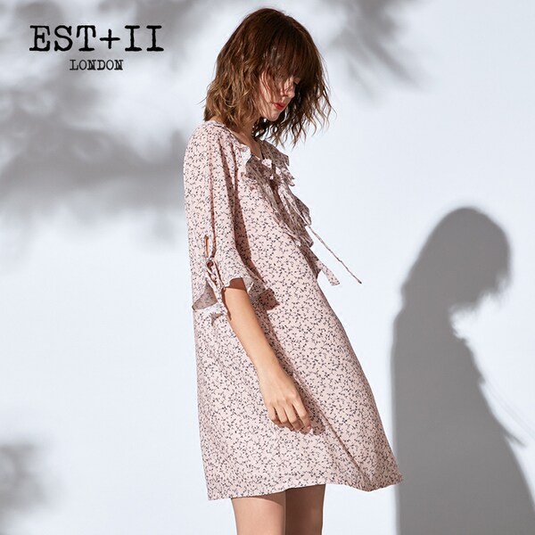 EST+II 艺诗 五分袖印花连衣裙 天猫优惠券折后¥169包邮(¥269-100) EST+II 艺诗 五分袖印花连衣裙 天猫优惠券折后¥169包邮(¥269-100)