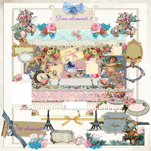 {png} Å·ÃÀ¸´¹Å·çСÏñËØÃâ¿Ùͼ»¨±ß¿òͼƬScrapbook¼ôÌùËØ²Ä 26P