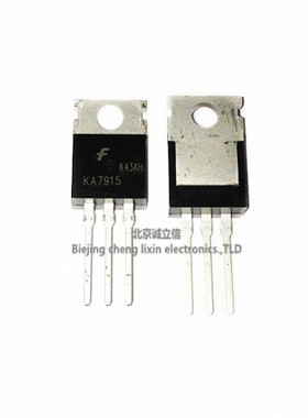 KA7915EUT KA7915 负电压15V 三端稳压 FSC进口全新原装现货