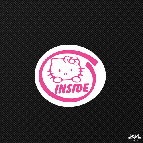 汽车车贴个性创意卡通摩托车划痕