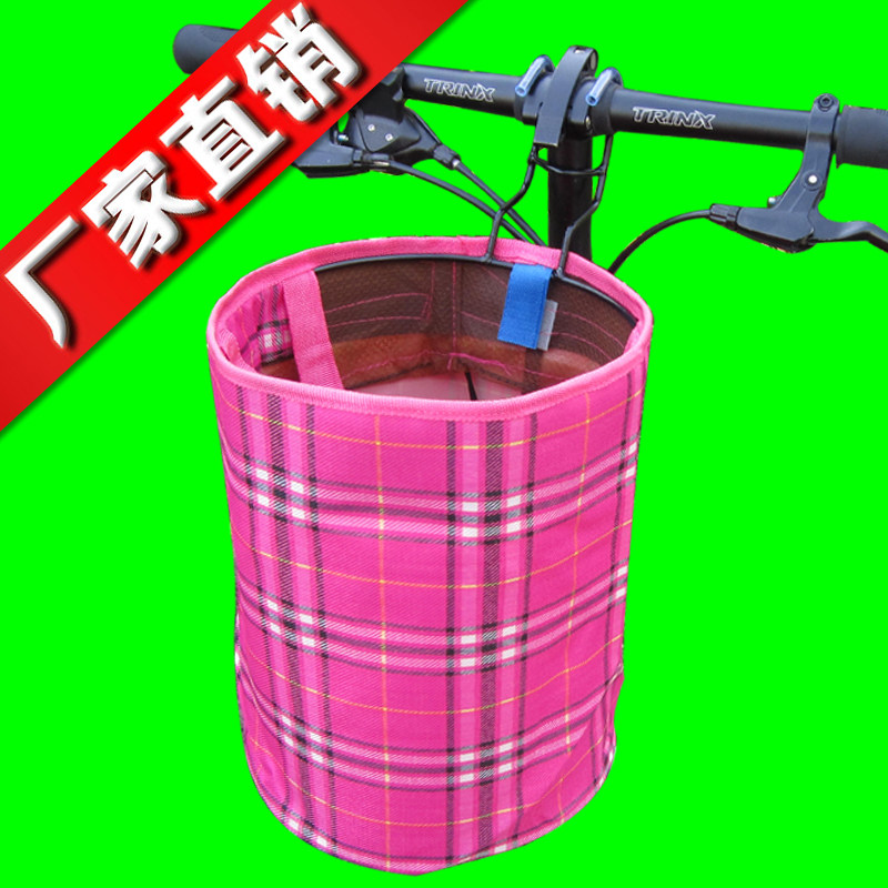 Panier pour vélo en toile - Ref 2257564 Image 1