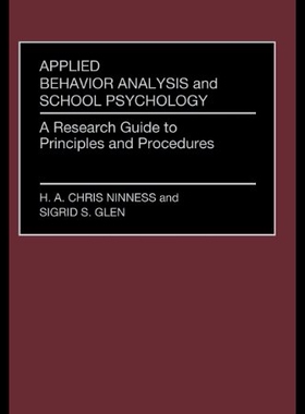 【预售】Applied Behavior Analysis and School Psychology: