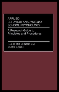 【预售】Applied Behavior Analysis and School Psychology: