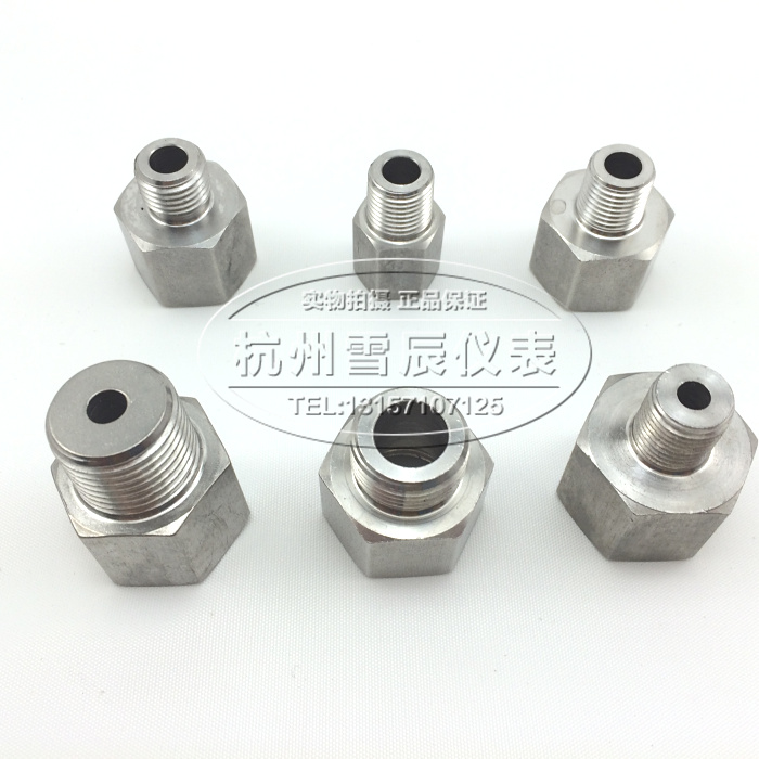 压力表不锈钢转换接头4分2分