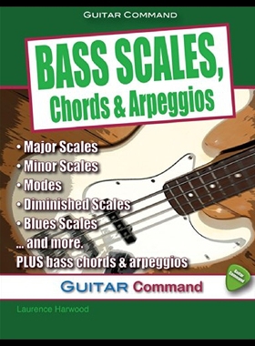 【预售】Bass Scales, Chords and Arpeggios