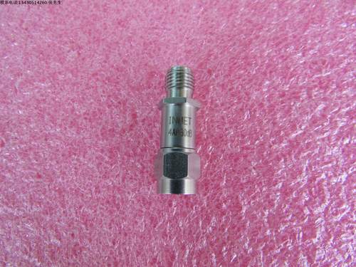 美国INMET进口 4AH-30 30dB DC-18GHz 2W SMA RF 射频微波同轴固定衰减器 名 称：同轴固定衰减器 品 牌：INMET 型 号：4AH-30 衰 减 量: 30dB 频率范围：DC-4GHz  实测DC-18GHz 接 头：SMA公-SMA母 功 率：2W /瓦