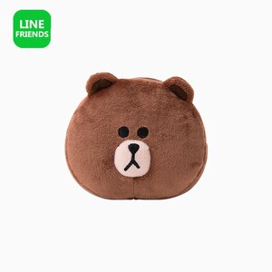 韩国正品采购line friends 布朗熊可妮兔毛绒手机座 卡通手机托