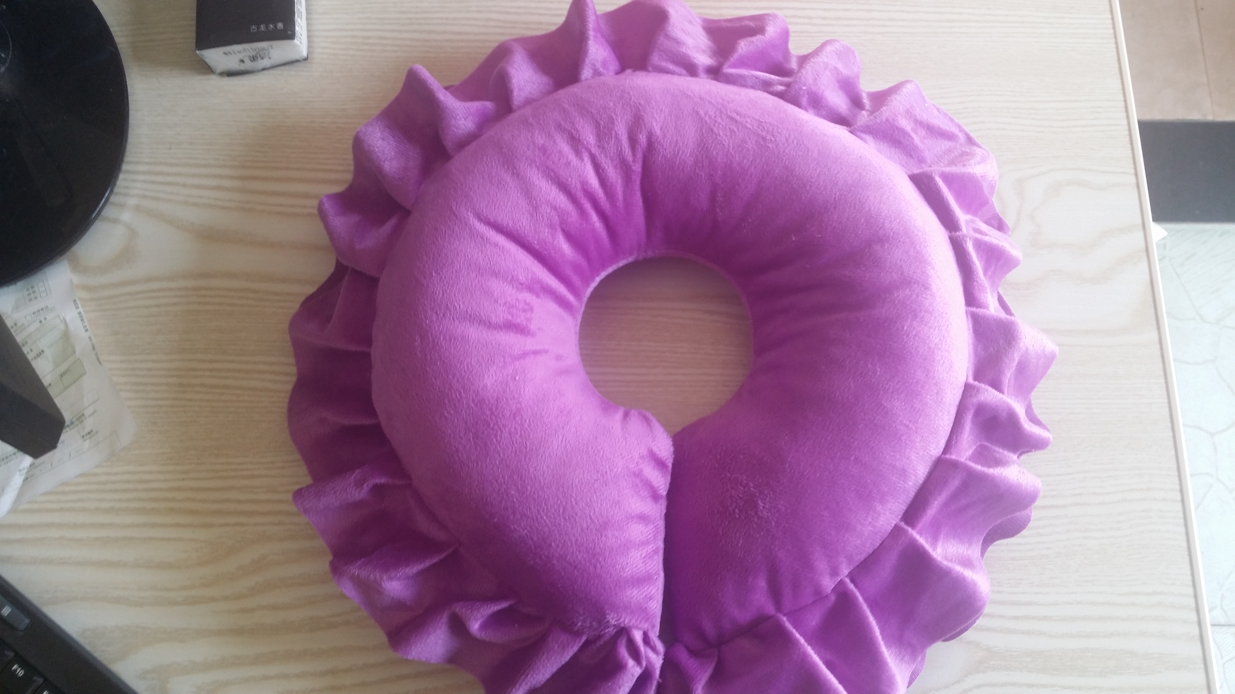 美容趴枕 美容店 美体按摩垫脸枕头 美容床罩洞枕可拆洗